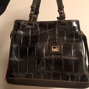 DOONEY & BOURKE Leather Animal Texture Satchel